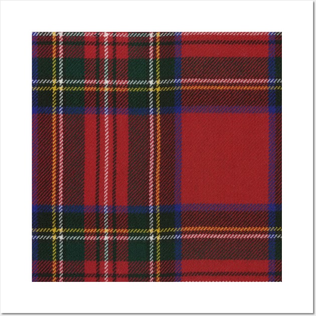 Royal Stewart Scottish Tartan Wall Art by Yule